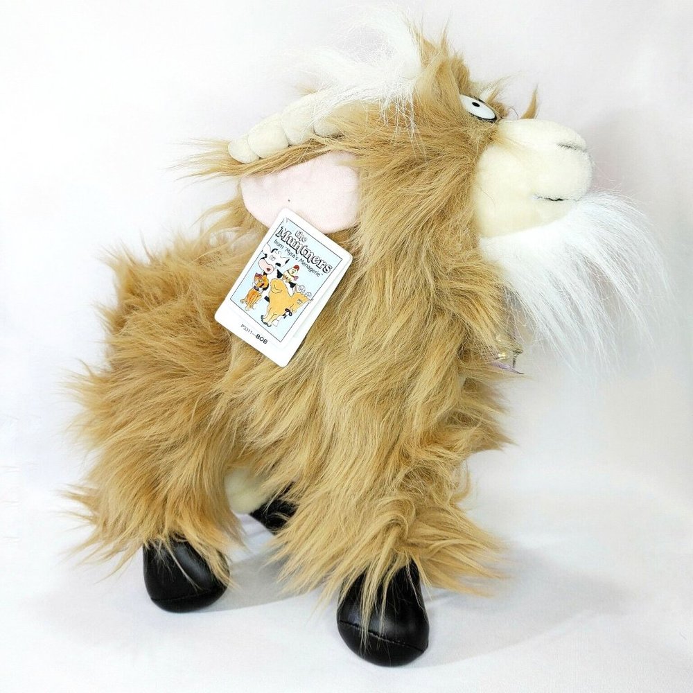 Vintage MUNTNERS Bob Goat Plush Myra's Menagerie Hamilton Gifts 1988 NWT